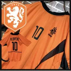 n*o様 【KNVB】オランダ代表★パトリック・クライファート★ゲームシャツ★ユのサムネイル