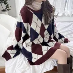 ニットチュニック