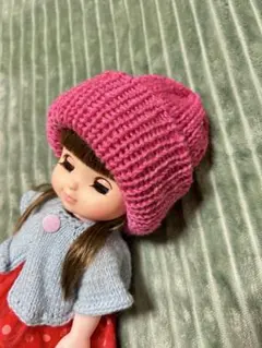可愛いニット帽子45こメルちゃん、レミンu0026ソラン人形用 メルちゃん帽子 - 着せ替え服の人気通販 | minne byGMOペパボ 国内最大