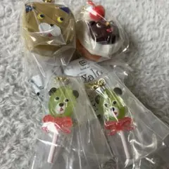 food artist valo ミニチュアチャームコレクション　ねこ　くま
