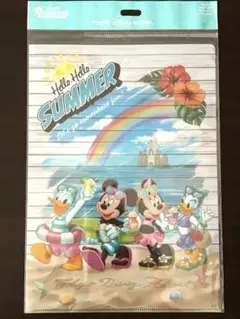 東京ディズニーリゾート クリアファイル Hello Hello SUMMERのサムネイル