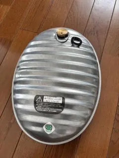 マルカ 湯たんぽ 2.5L 金属製 カバー付き