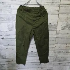 ユニクロオリーブグリーン 長ズボン ウエストゴム150サイズ