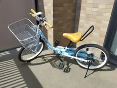 ビーチクルーザー 子供用自転車 ライトグリーン 20インチ LEDライト