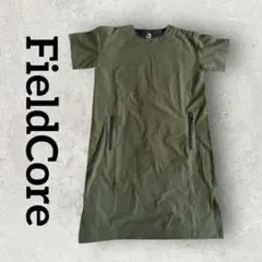 FieldCore ワークマン ハイストレッチUVリラックスワンピース (S)緑