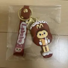Labubu アイスクリーム型キーホルダー