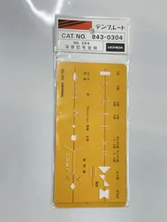 UCHIDA 溶接記号定規　NO.304