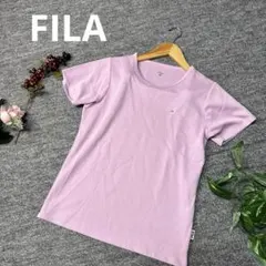 FILA フィラ　半袖　Tシャツ　パープル　Mサイズ