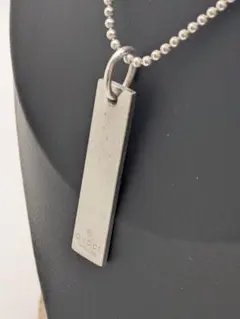 22g！GUCCI プレート ネックレス シルバーカラーs925 22g！GUCCI プレート ネックレス シルバーカラーs925 - メルカリ