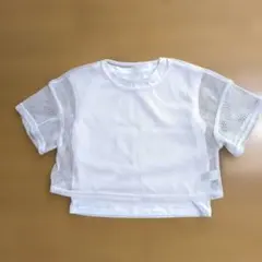 値下げ　未使用　GU アンサンブル　半袖Tシャツ　150cm