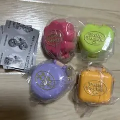 Polly Pocket ミニチュアチャーム　4種類コンプリートセット