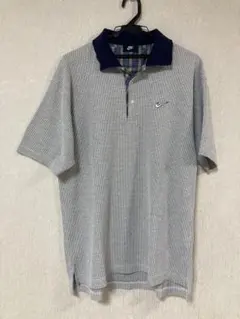 Nike チェック柄 ポロシャツ