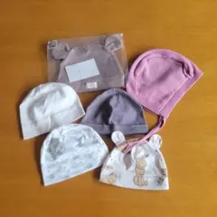 【美品】ベビーちゃん　帽子　6枚