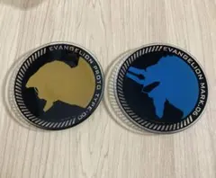 即購入ok❣️ エヴァンゲリオン一番くじ　ガラスプレート２枚