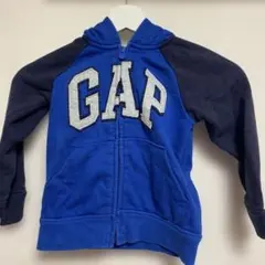 GAP フード付きパーカー 青/ネイビー