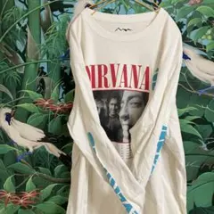 NIRVANA×MANASTASH/M/NEVERMINDグラフィックレアロンt