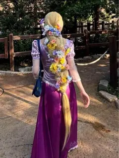 ラプンツェル コスプレ ウィッグ
