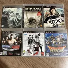 PS3ソフト　6本まとめ売り
