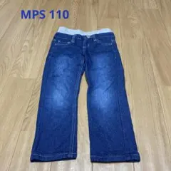 MPS ライトオン　デニム風パンツ　110