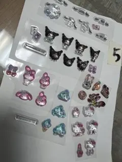 ⑤正規品★サンリオ ボンボンドロップシール ミニSanrioおすそわけディズニー