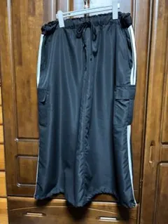 値下げ　黒ロングスカート　3L