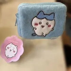 ちいかわ、ふわふわミニポーチ