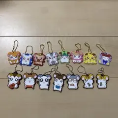 ハム太郎　ラバーキーホルダー　コンプ