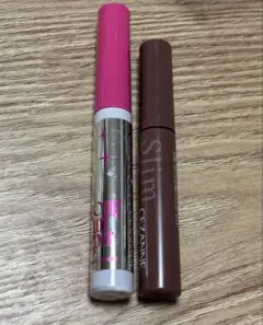 セザンヌ 極細アイブロウマスカラ ＆ ヒロインメイク カールキーパー2本セットのサムネイル