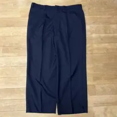 90s スラックス　ヴィンテージ　古着　ブラック