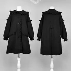 DimMoire 闘争トレンチコート Mサイズ ディムモアール dim moire 闘心トレンチコート ブラック M - メルカリ