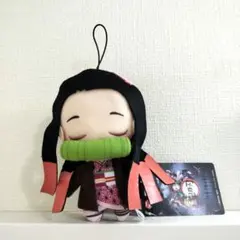 鬼滅の刃ぬいぐるみ、ねずこ ぬいぐるみ、鬼滅の刃、マスコット、アニメ ストラップ