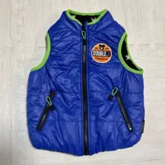 DOUBLE.B ベスト 90cm リバーシブルベスト ダブルビー ミキハウス