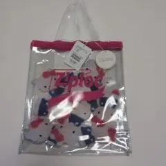 BEAMS Hello Kitty Ziploc ビニールトートバッグ