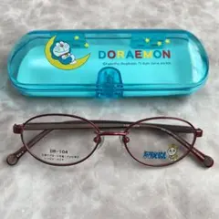 新品未使用 ドラえもん 子ども用 メガネフレーム DR-104 赤 レッド