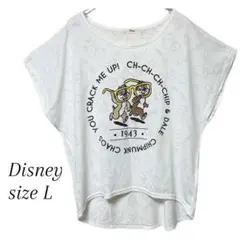 【Disney】チップとデール カットソー フレンチスリーブのサムネイル
