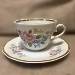 【希少】ドイツ製 トリプティス 花柄 金彩 C&S ヴィンテージ