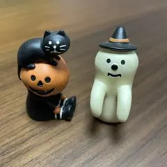 デコレ コンコンブル ハロウィン フィギュア 2点セット