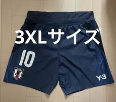 Y-3】サッカー日本代表ユニフォーム ハーフパンツ 山本耀司 XL - メルカリ