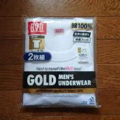 B.V.D　丸首半袖Tシャツ　2枚組　Lサイズ