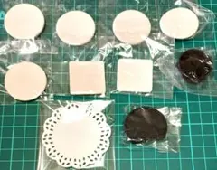 アシェット　樹脂粘土でつくる　ミニチュアフード　小物　材料　お皿　他　10点　②