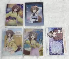 ホロライブ 戌神ころね ウエハース カードダス ステッカー セット