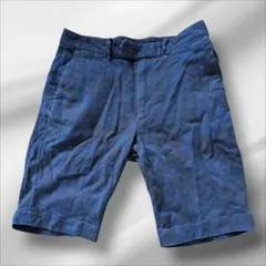 グローバルワーク メンズ ハーフパンツ ネイビー 柄 Mサイズ