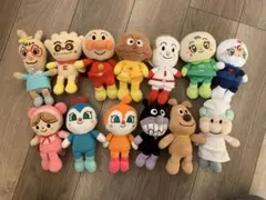 アンパンマン ぬいぐるみ 13体セット　ぷりちぃビーンズ