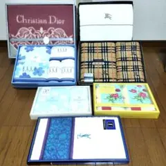 期間限定BURBERRYChristian Dior 他有名ブランドタオルセット 期間限定BURBERRYChristian Dior 他有名ブランドタオルセット - メルカリ