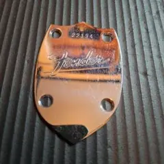fender usa Malibu 1960年代　ネックプレート
