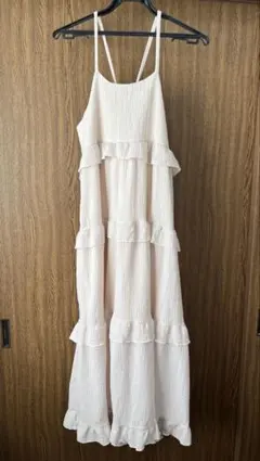 【最終値下げ】フリル キャミワンピース