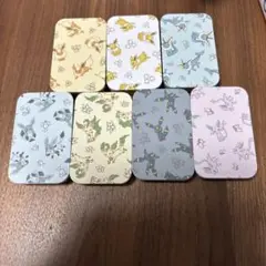 イーブイ プチ缶コレクション ブースター　サンダース　シャワーズ　7点セット