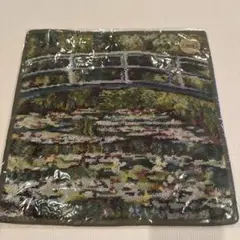 【新品 廃盤】FEILER フェイラー ハンカチ MET モネ 睡蓮に掛かる橋