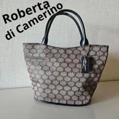 Roberta ロベルタ ディ カメリーノモノグラム柄ミニトートバッグ