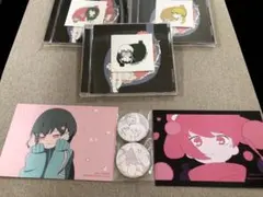 【いよわ／はるまきごはん】コミケグッズ（ポストカード・缶バッチ) + CD3枚 いよわ／はるまきごはん】コミケグッズ（ポストカード・缶バッチ